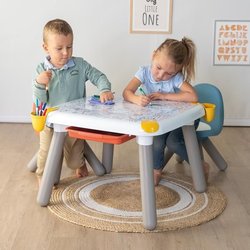 Smoby  Kreativer Kindertisch  Löschbarer Filz für den Tisch + 2 groß