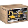 Builder Max pedal tractor + Trailer + Backhoe + Excavator - Smoby - Ye
