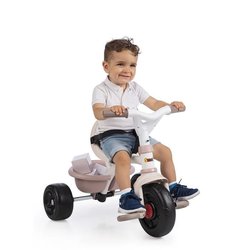 SMOBY Be Fun evoluerende kinderdriewieler - Metalen structuur - Roze