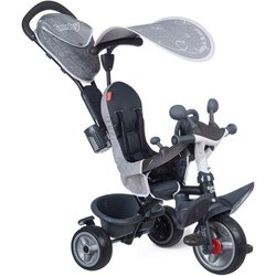 Smoby - Baby Driver Plus grijze driewieler - Evolutieve kinderfiets va