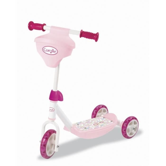 SMOBY Corolle Scooter 3Rdes 3 anni