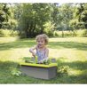 Smoby Jardinere Eden guarnito 20L: pala + rastrello + pianta + 4 segni