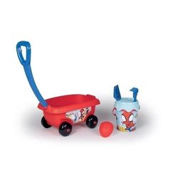 Spidey Beach -trolley gegarneerd
