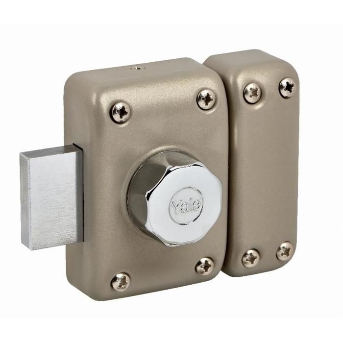 Deurslot Knop/Cilinder - YALE - YV25BT-45 - Anti-scheurbescherming - 4