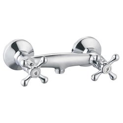 Robinet mélangeur mécanique douche Beverley - ROUSSEAU - Style rétro -