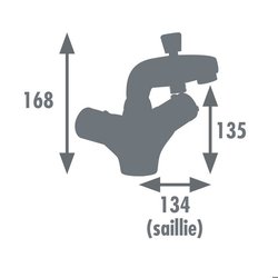 Miscelatore vasca THERMO
