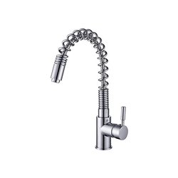 Rousseau Tikiki kitchen mixer - without shower - chrome