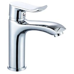 Washbasin mixer - EDOUARD ROUSSEAU - Rangoon - Flow reducing aerator -