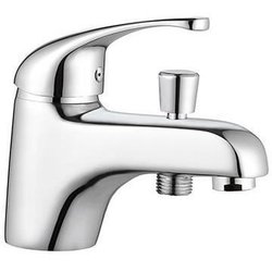 ROUSSEAU CARDIFF Miscelatore doccia vasca monoforo cromo - Risparmio i