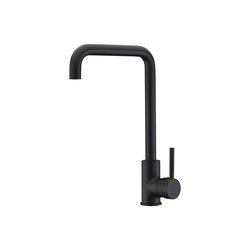 Grifo de cocina mezclador ROUSSEAU Kiloo - Sin ducha de mano - Negro