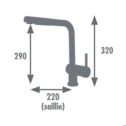 acciaio miscelatore lavello in acciaio Matsouko