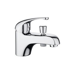 Mezclador de ducha de baño cromado de un orificio FIRA