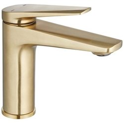 Washbasin Mixer Tap - EDOUARD ROUSSEAU - GLOSS - Brushed Brass