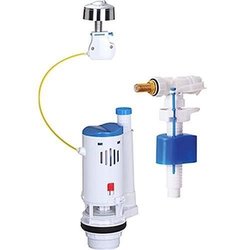 Toilettenmechanismus-Set - ROUSSEAU - 3/6L - Robust und komplett - NF-