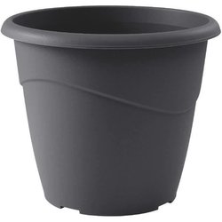 EDA Marina maceta redonda sin perforar - Ø 40 x H 33.7 cm - 23 L - Gri