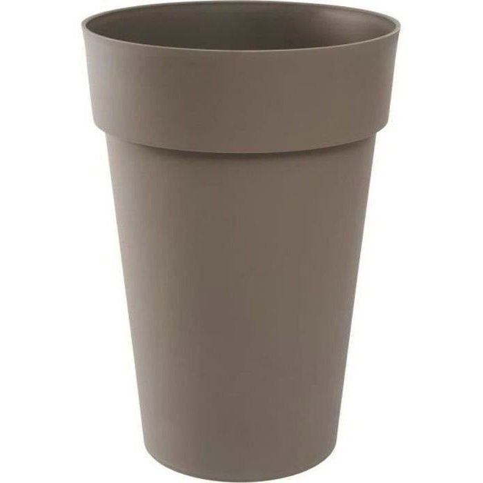 EDA Vase Toskana heute - Ø 46 x H 65 cm - 67 L - Taupe
