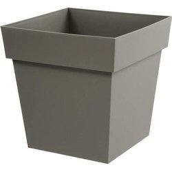 Pot de fleurs Carré 40 cm - EDA - Toscane - 38 L - 39 x 39 x H.39 cm -