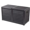 Eda Baya Garden Bay Plastic 420 liters - Imitation Wood Decor - Anthra
