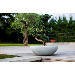 Vaso lavabo EDA Graphit Ø59cm - Capacità 39L - Limed white