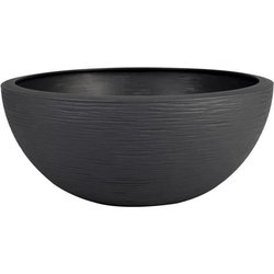 EDA PLASTIQUE - Maceta de lavabo Graphit Up Ø 40 - 14,9L - Gris antrac