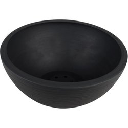 Eda Pot Vasque Graphit up Ø 25 cm - 3,3 l - Anthrazitgrau