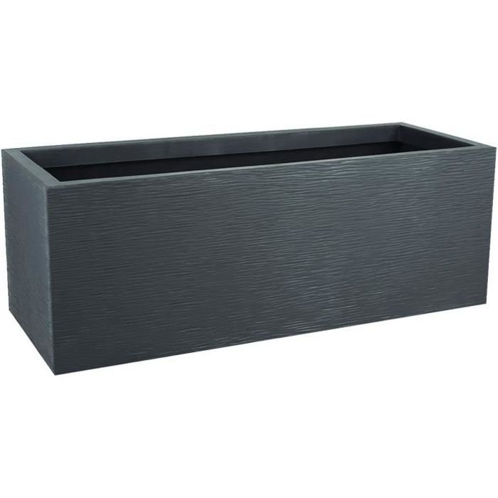 EDA PLASTIC Graphit Up Planter - 57 L - 79,5 x 29,5 x 29,5 cm - Charco
