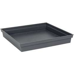 EDA Toscane vierkante schotel - 40 cm - Antracietgrijs