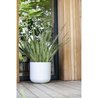 EDA PLASTIQUE - Maceta redonda 50 cm Graphit Up - 67 L - Blanco cal