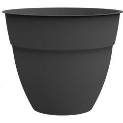 Pot de fleurs - EDA - Osaka - 56,8 L - Ø 50 cm x 42,9 cm - Gris anthra