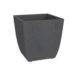 Flower box - DIVA BASALT - Anthracite grey - Square - 42 L - 43.5 x 43