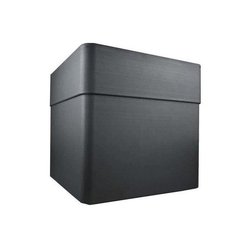 Jardinera cuadrada de 40 cm - EDA - CAREL - 26 L - Con ruedas - Para e