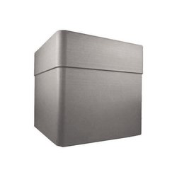 Quadratischer Blumenkasten 40 cm - EDA - CAREL - 26 l - Mit Rollen - F