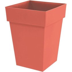 Pot de fleur mi-haut Carré - EDA - Toscane - 40 cm - 51 L - 39 x 39 x 