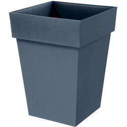 Pot de fleur mi-haut Carré - EDA - Toscane - 40 cm - 51 L - 39 x 39 x 