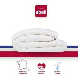 ABEIL Edredón NUBE DE SUAVIDAD 200x200 cm blanco
