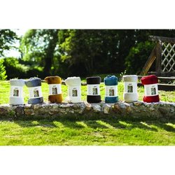 Plaid microflanelle 130x170 cm Zwart