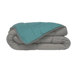HUDSON Leichte Mikrofaser-Bettdecke 200 g / m² 240 x 260 cm Pebble & L