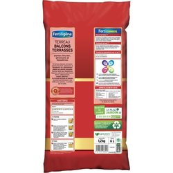 FERTILIGENE - Erde Balkone Terrassen 6L