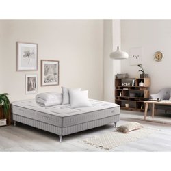 SIMMONS SW3 Komplettpaket Matratze 160 x 200 cm + Lattenrost + Bettdec