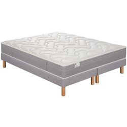 Ensemble matelas sommier 160 x 200 SIMMONS cm (Sommier 2x80) Hauteur 2