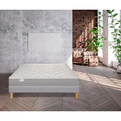 SIMMONS - SW3-Federkernmatratze + SW-Untergestell-Set - 90x190 cm - Ta