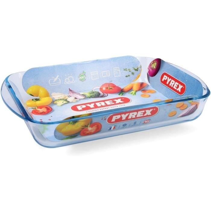 PYREX - ESSENTIALS - Glazen lasagna schaal 35x23 cm