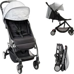 BAMBIKID Yuko City Stroller - Ultra Compact - Grijs
