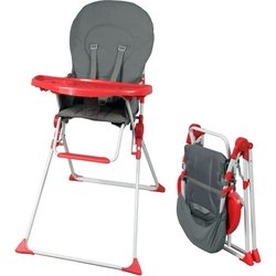 BAMBIKID Stuhl Grau, Rot,