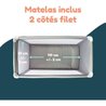 BAMBISOL reiswieg 120x60 cm - Vanaf de geboorte tot 3 maanden - Inclus