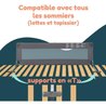 Bedrail - LOOPING - BL5003G - Opvouwbaar - Grijs