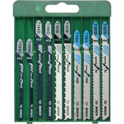 BOSCH Zubehör - Set 10 Stichsägeblätter -