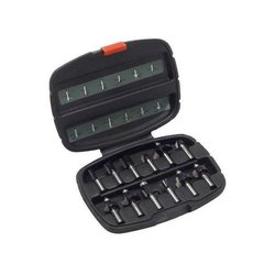 Bosch Accessories Set di 12 frese in metallo duro (per legno, gambo Ø 