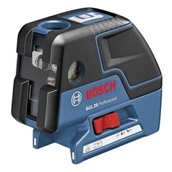 Livella laser - BOSCH TOOLS - GCL 25 Professional - Precisione 2 mm - 