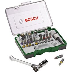 BOSCH Kleurschroevenset 27 stks + ratel